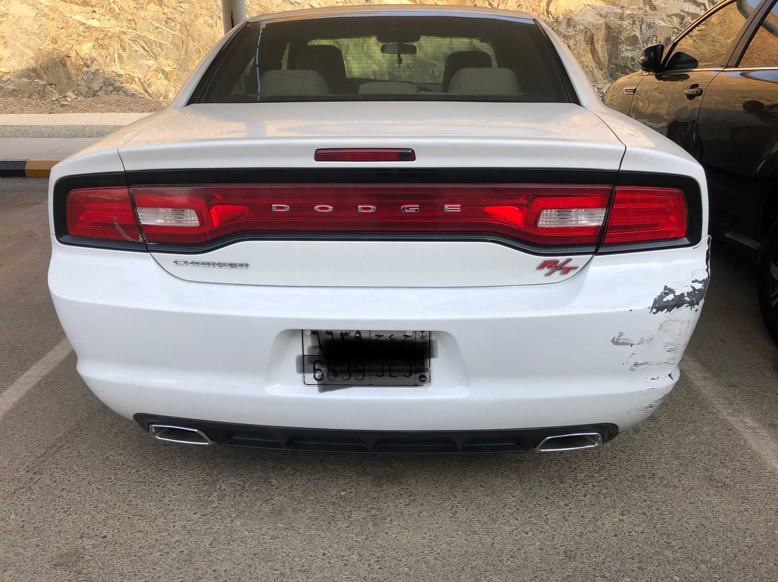 صدام خلفي وكالة دودج تشارجر 2014 ستاندر تشليح