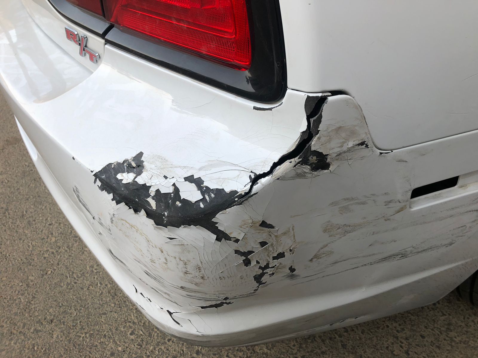 صدام خلفي وكالة دودج تشارجر 2014 ستاندر تشليح