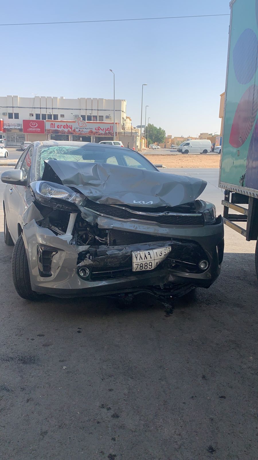 كيا بيجاس ٢٠٢٢ فل كامل مصدومة